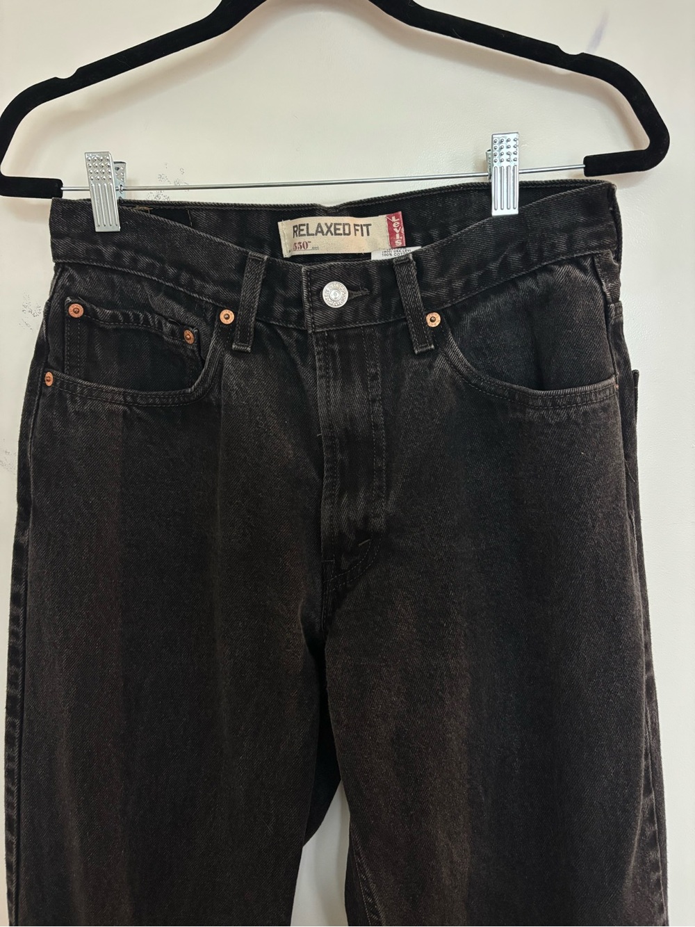 Levi’s 550 Black Jeans